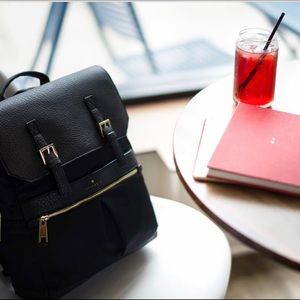 Allancia Naomi Black Laptop Backpack